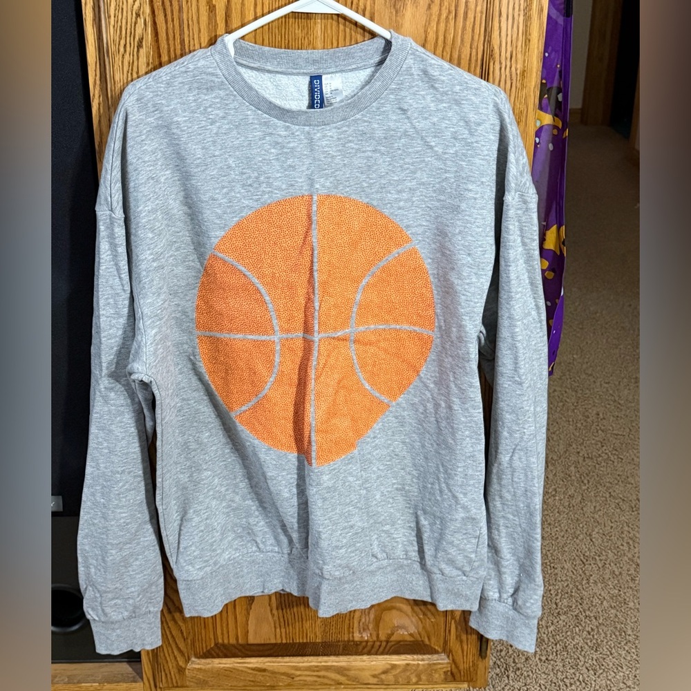 H&M Light Gray Men's Crewneck Sweatshirt